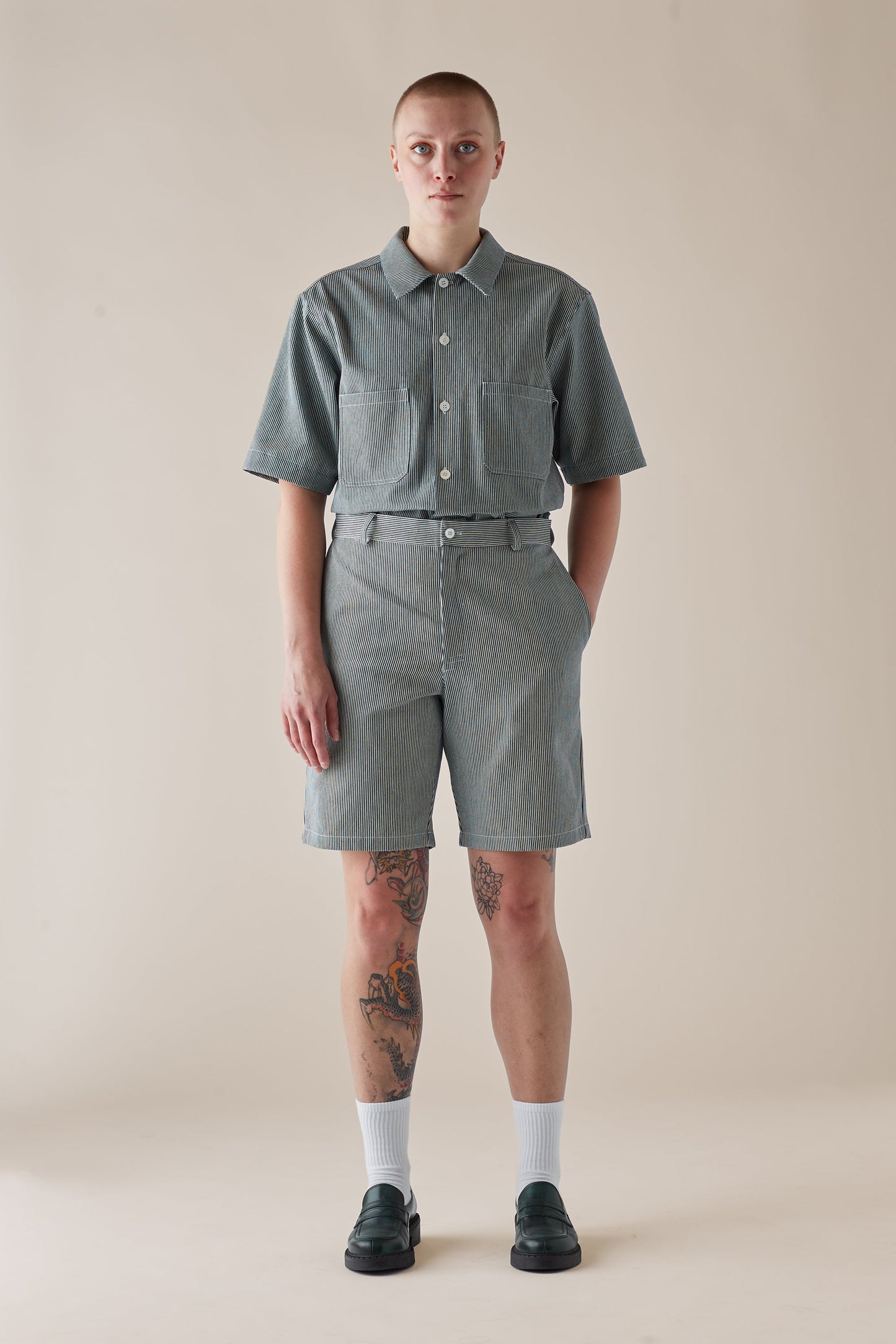 hickory-stripe
