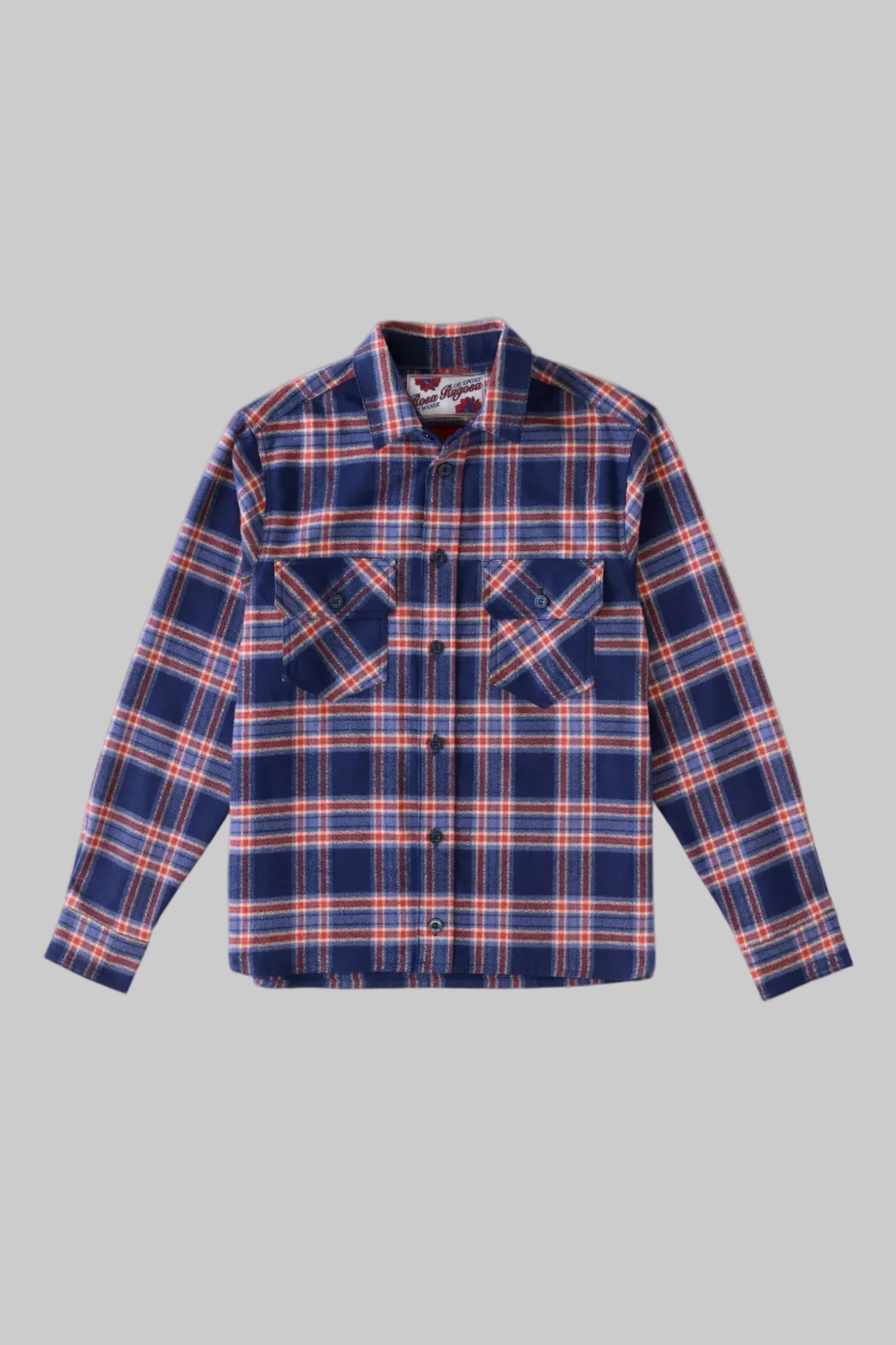 Dufferin Plaid Shirt — Heavyweight Flannel Work Shirt | Rosa Rugosa