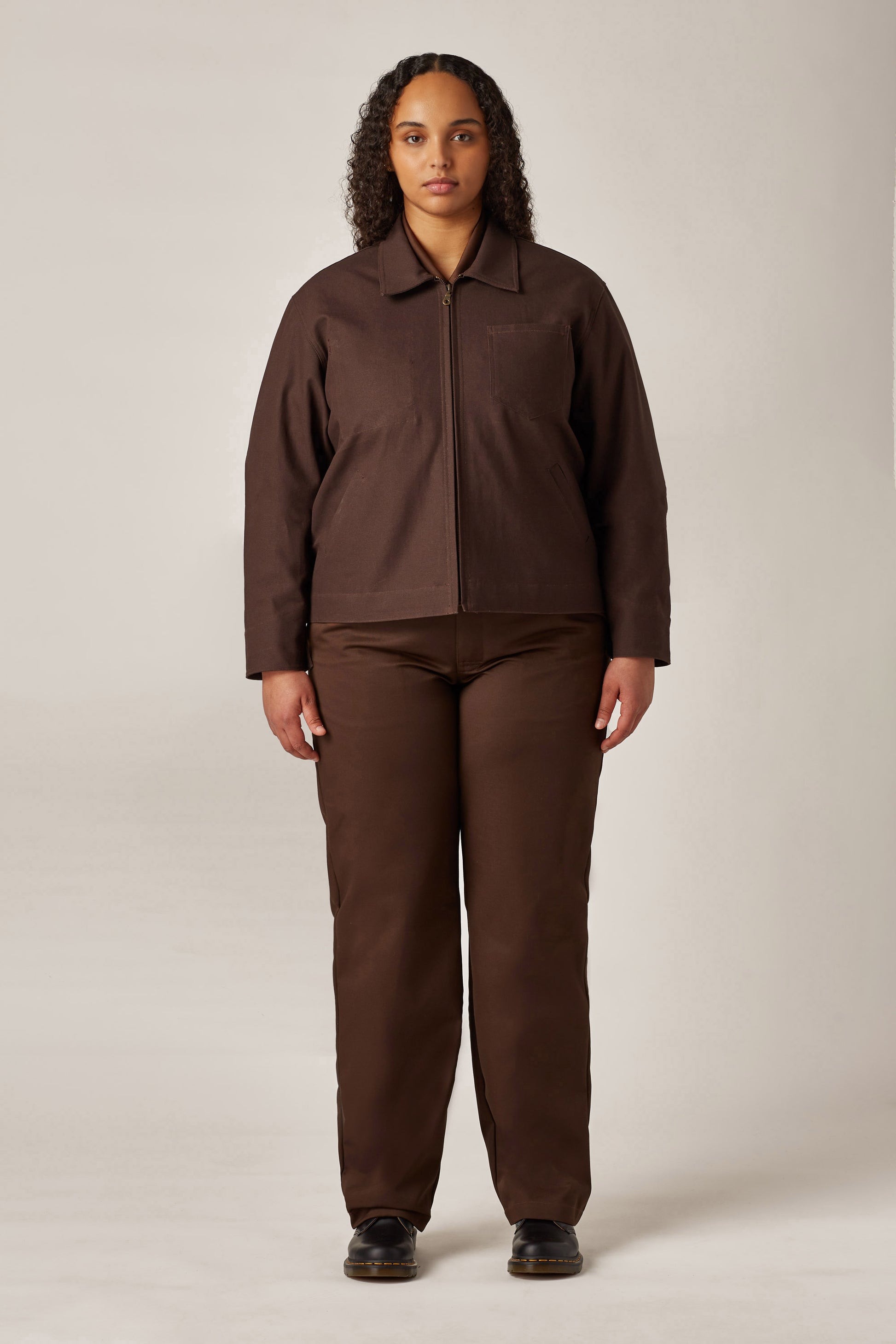 brown